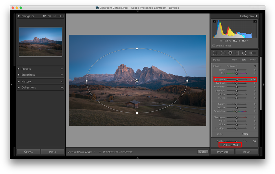 Custom Vignette In Lightroom (960x610), Png Download
