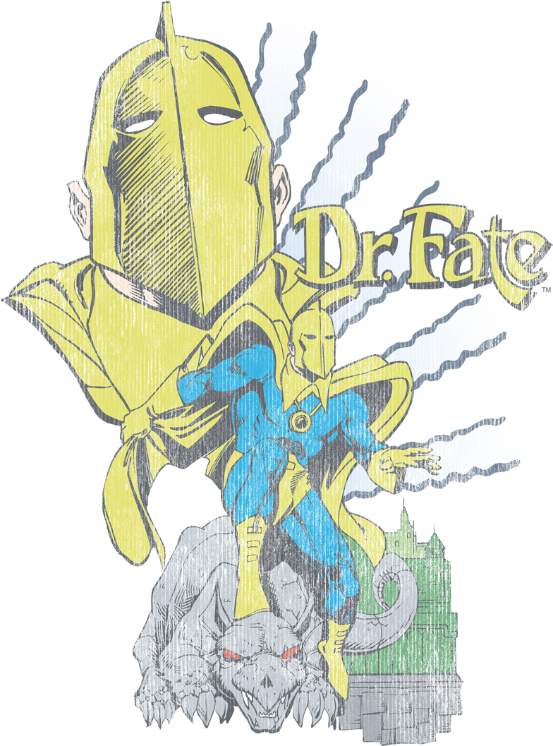 Dc Comics Dr Fate Men's Regular Fit T-shirt (792x1080), Png Download