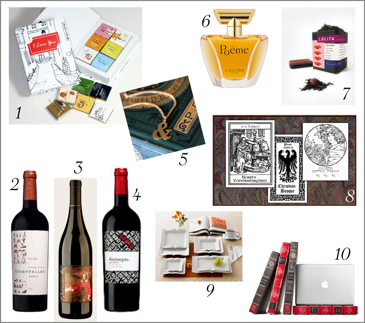 Valentine Gifts For Writers (1276x1131), Png Download