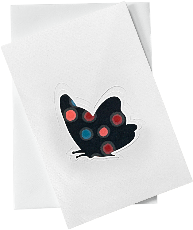 Cut Out Card , Card, Kami (786x774), Png Download