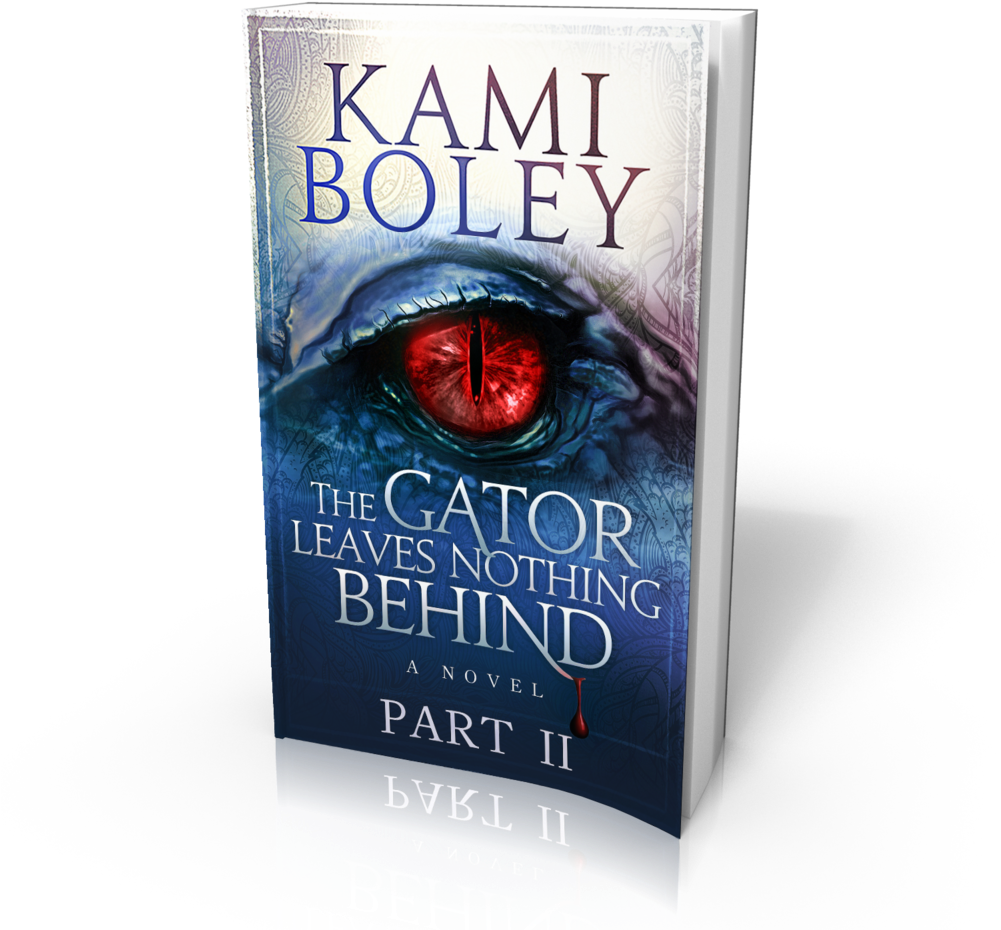 Continue The Saga With Kami Boley's The Gator Leaves (1000x1000), Png Download
