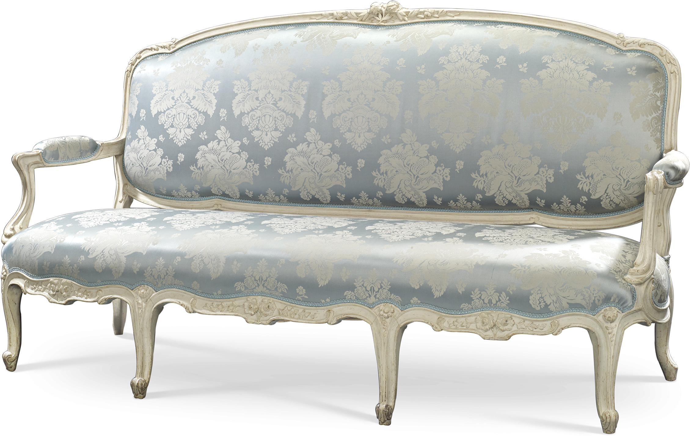 Louis Xv Settee By Jean-rené Nadal L'ainé (2500x2000), Png Download