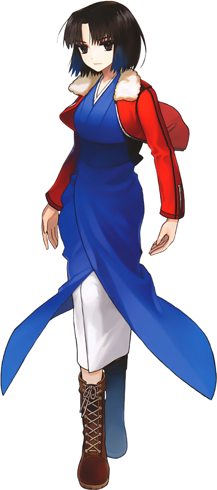 Shiki Ryougi Png (668x1002), Png Download
