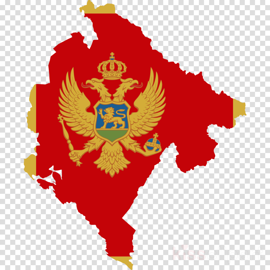 Montenegro Png Clipart Flag Of Montenegro Serbia And (900x900), Png Download
