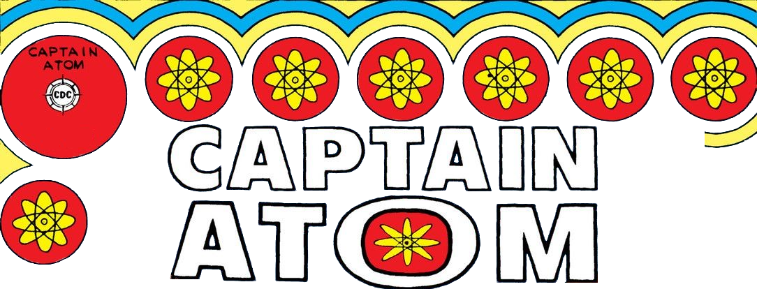 Captain Atom Logo1a (1084x414), Png Download