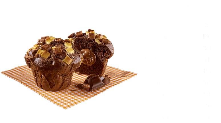 Muffin Double Chocolate (800x600), Png Download