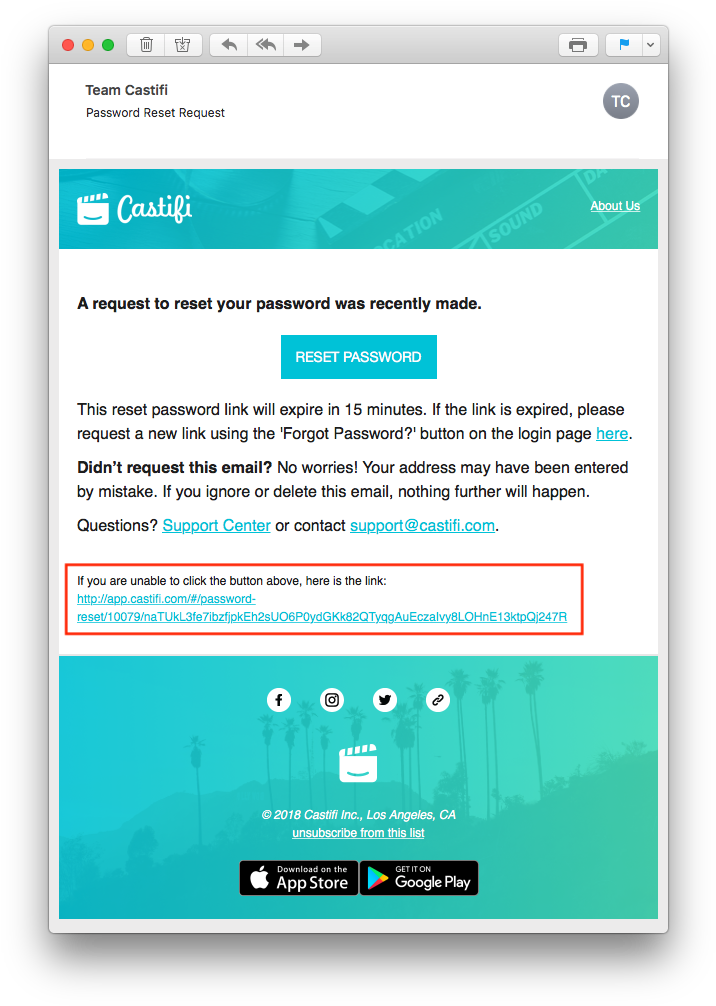 Password Reset Email (731x1019), Png Download