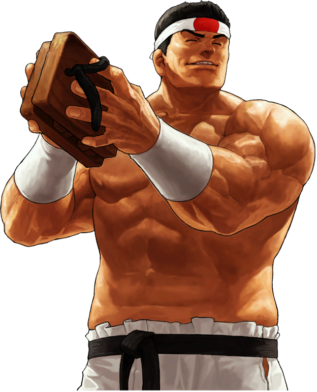Goro Daimon Kof12 Win Portrait (624x771), Png Download