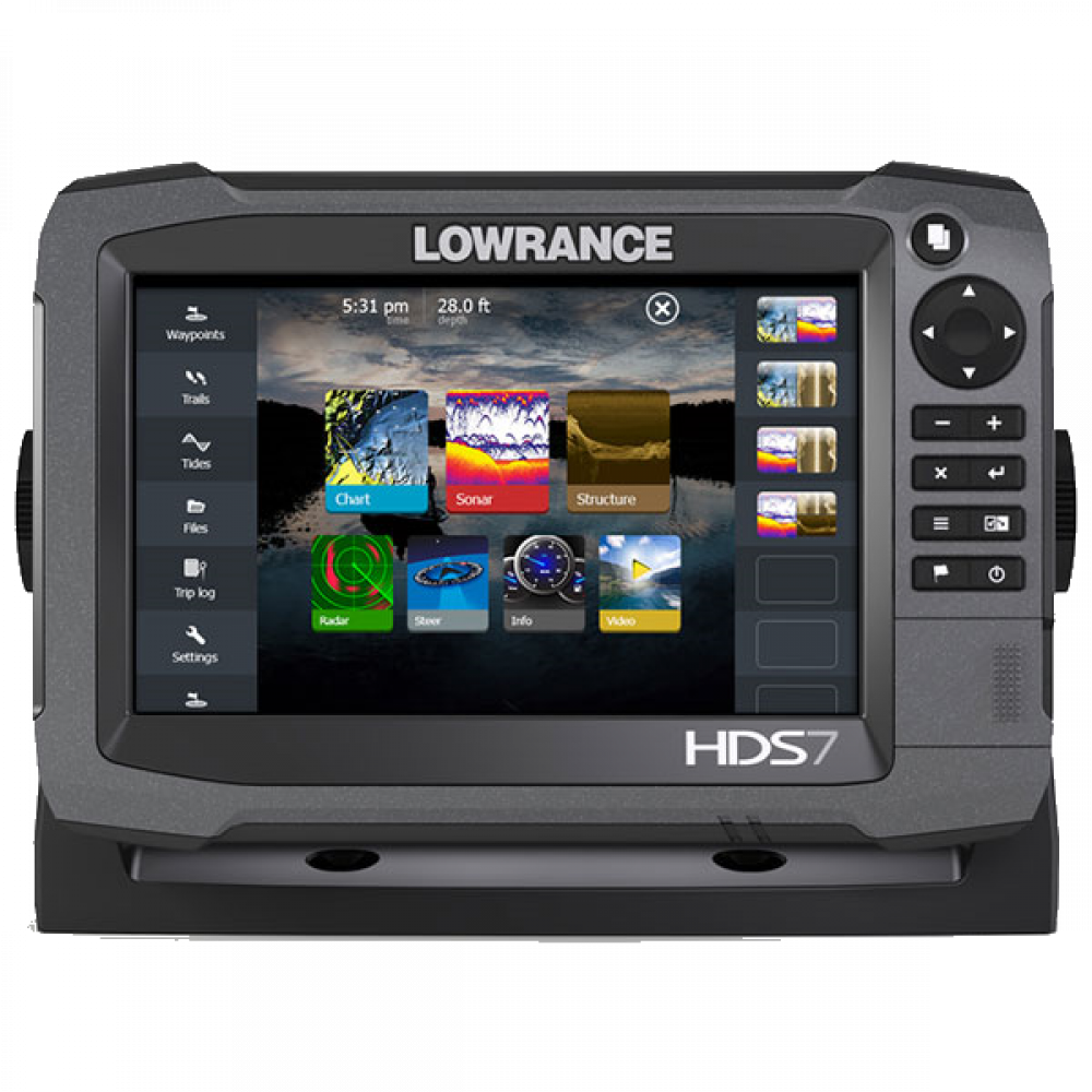 Lowrance Hds-7 Touch Gen3 (1000x1000), Png Download