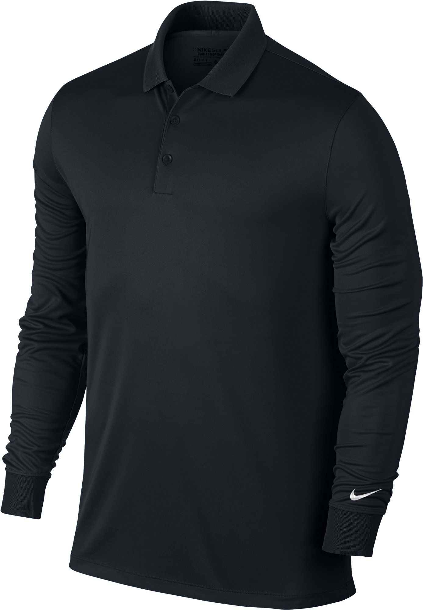 Nike Victory Long Sleeve Polo (2000x2000), Png Download