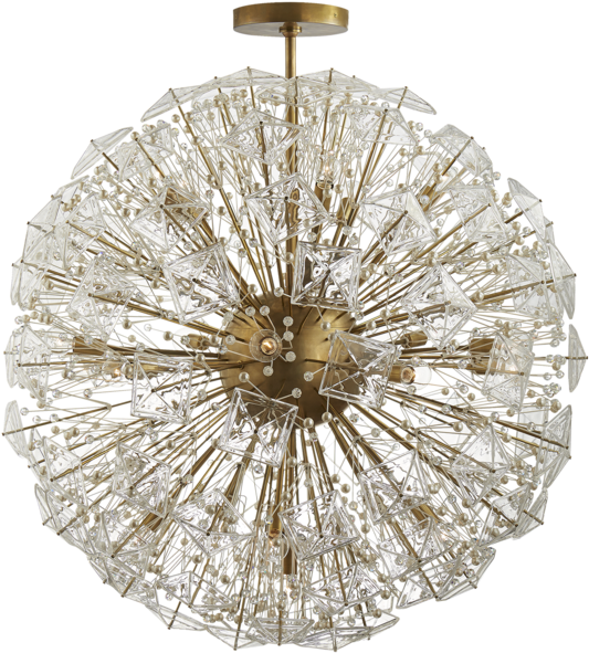 Visual Comfort Kate Spade New York Dickinson 21 Light (600x600), Png Download