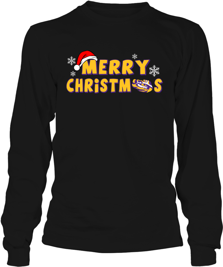Gildan Long Sleeve T Shirt For Christmas (1000x1000), Png Download