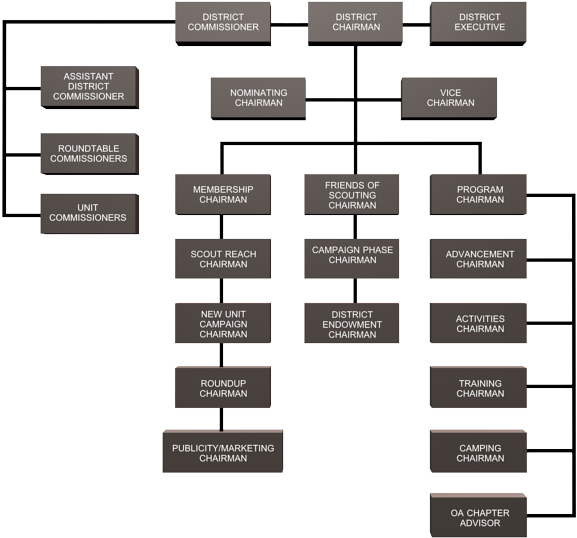 District Committee Structure (800x600), Png Download