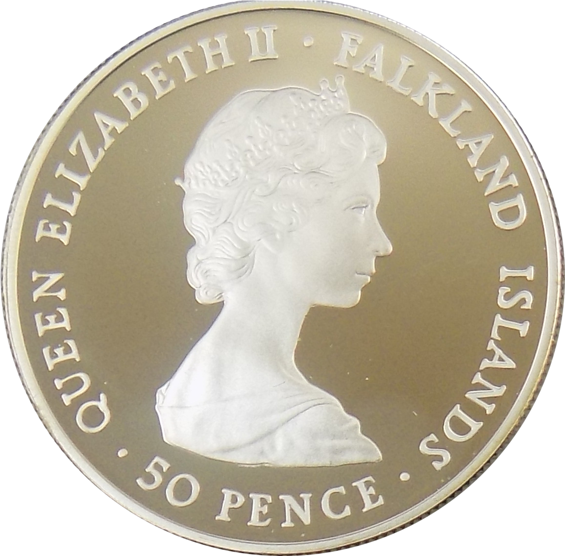 Pre-owned Falkland Islands Liberation Silver Crown (1159x1140), Png Download