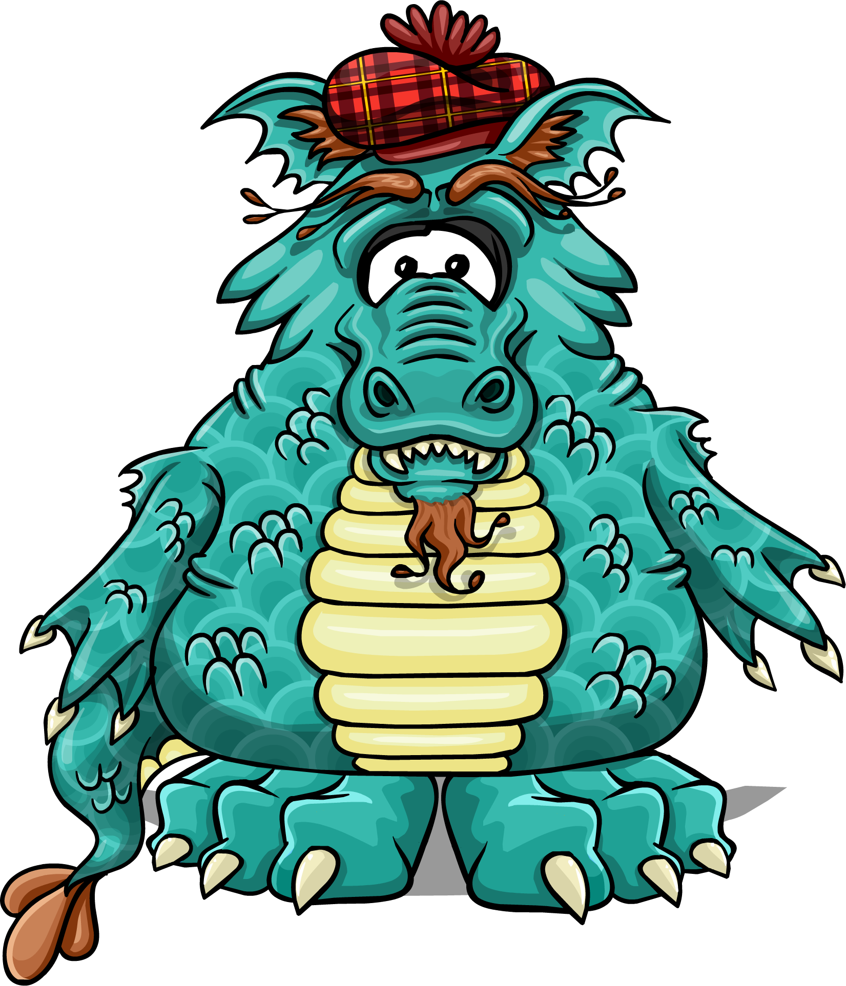 Nessie Cp Costume - Loch Ness Monster (1651x1926), Png Download
