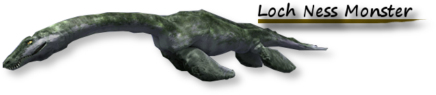 Lake Monster Size - Spore Loch Ness Monster (657x208), Png Download