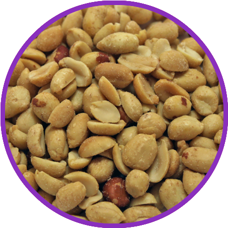 Peanuts Roasted Salted - Nut (624x624), Png Download