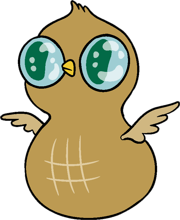 Peanut Owl - Adventure Time Owl (609x744), Png Download