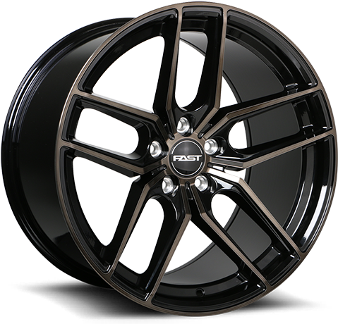 Gloss Black Wheels (500x500), Png Download