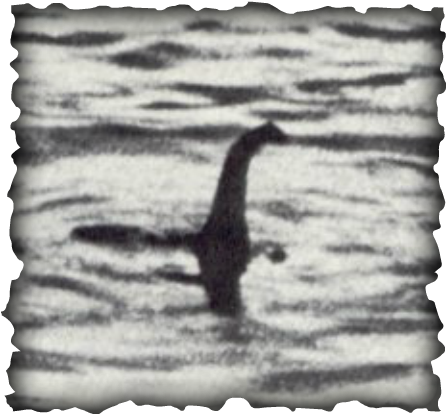 The Loch Ness Monster Hoax Was About Two Guys Named - Luckness Monster (447x415), Png Download