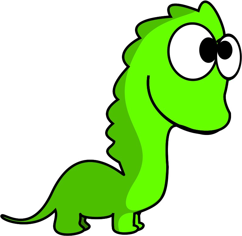 Dinosaur Clip Art Download - Danke Von Der Unterseite Von Meinem Unteren… Karte (800x781), Png Download