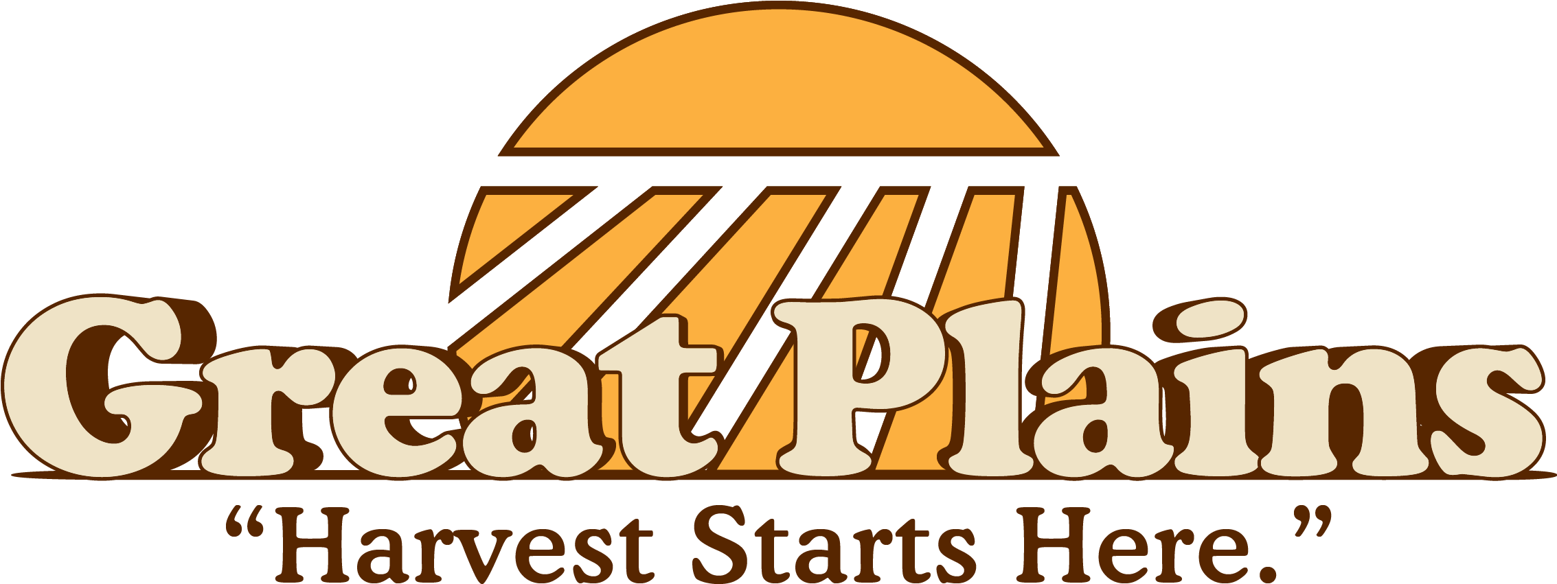 Logos Great Plains International - Great Plains (2266x883), Png Download