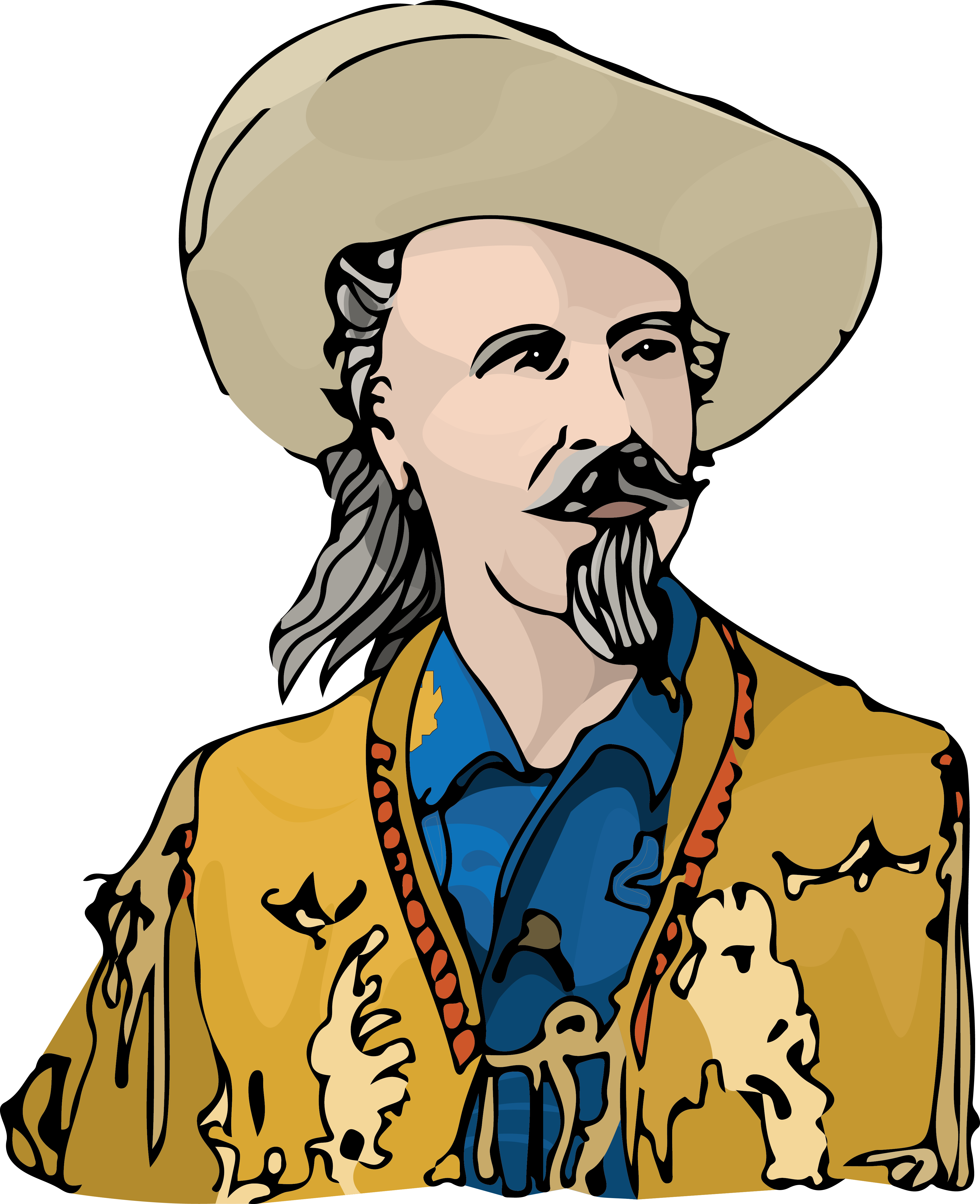 Buffalo Bill Clipart Png - Buffalo Bill Clip Art (4011x4927), Png Download