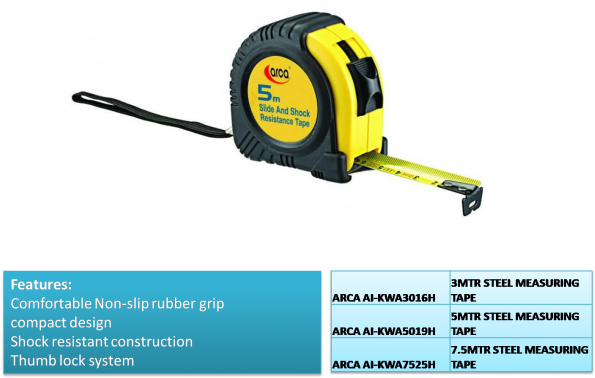 Arca Ai-kwa5019h - Tape Measure (600x600), Png Download