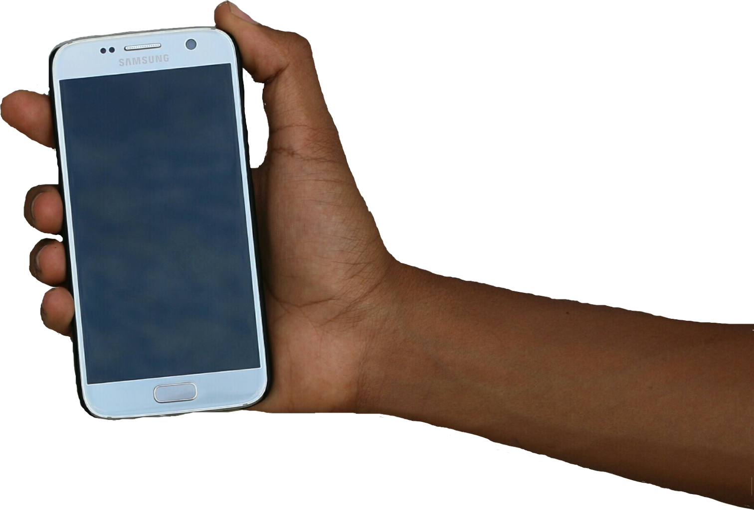 Report Abuse - Hand Holding Phone Png (1512x1024), Png Download