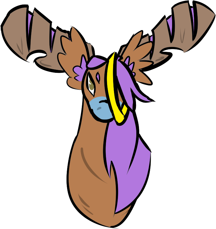 Tartsarts, Fusion, Meme, Moose, Oc, Oc Only, Oc - Cartoon (769x841), Png Download