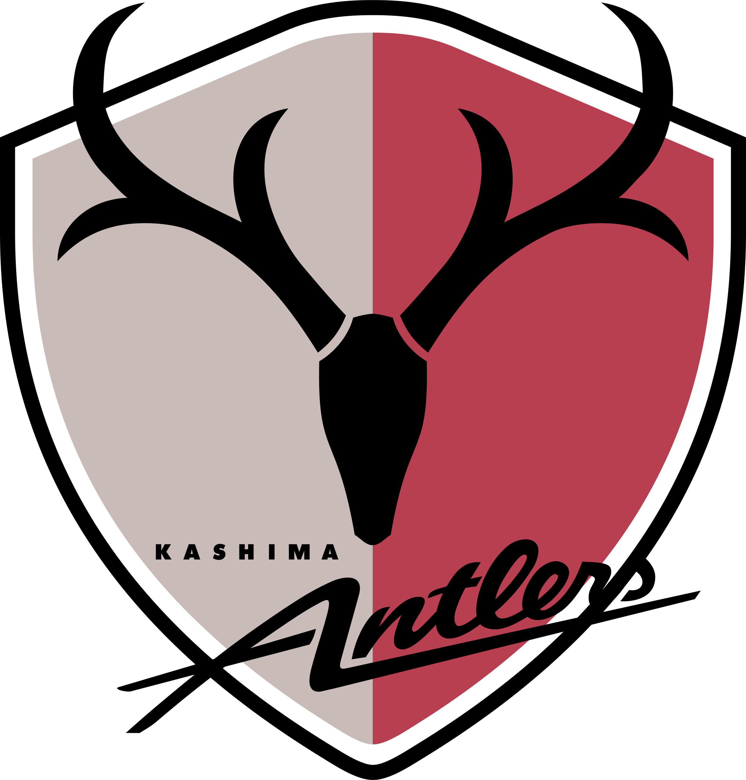 Antlers Logo Png Transparent - Sydney Fc Vs Kashima Antlers (2400x2510), Png Download