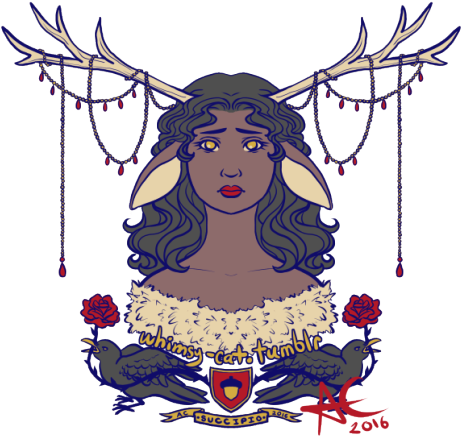 Antler Clipart Transparent Tumblr - Tumblr (500x502), Png Download