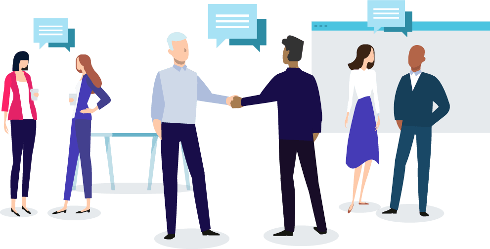 Ongoing-success - Interact With Customers (991x503), Png Download