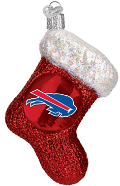 Buffalo Bills Stocking Ornament (387x387), Png Download
