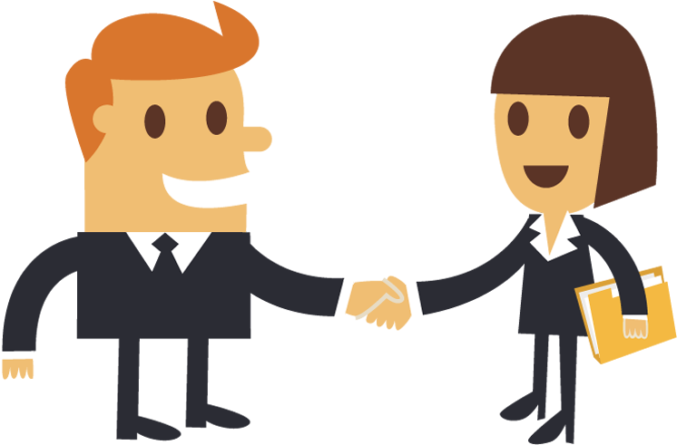 Graphic Free Library Men Shaking Hands Clipart - People Shaking Hands Clipart (750x500), Png Download