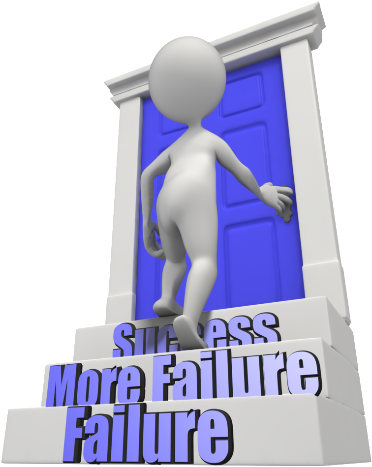 Stairs Of Opportunity - Verschlossene Türen (1000x1000), Png Download