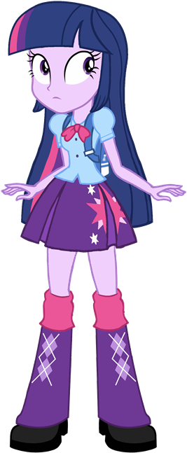 Characters / Friendship Is Magic - Equestria Girl Tarjetas De Cumpleaños (290x677), Png Download
