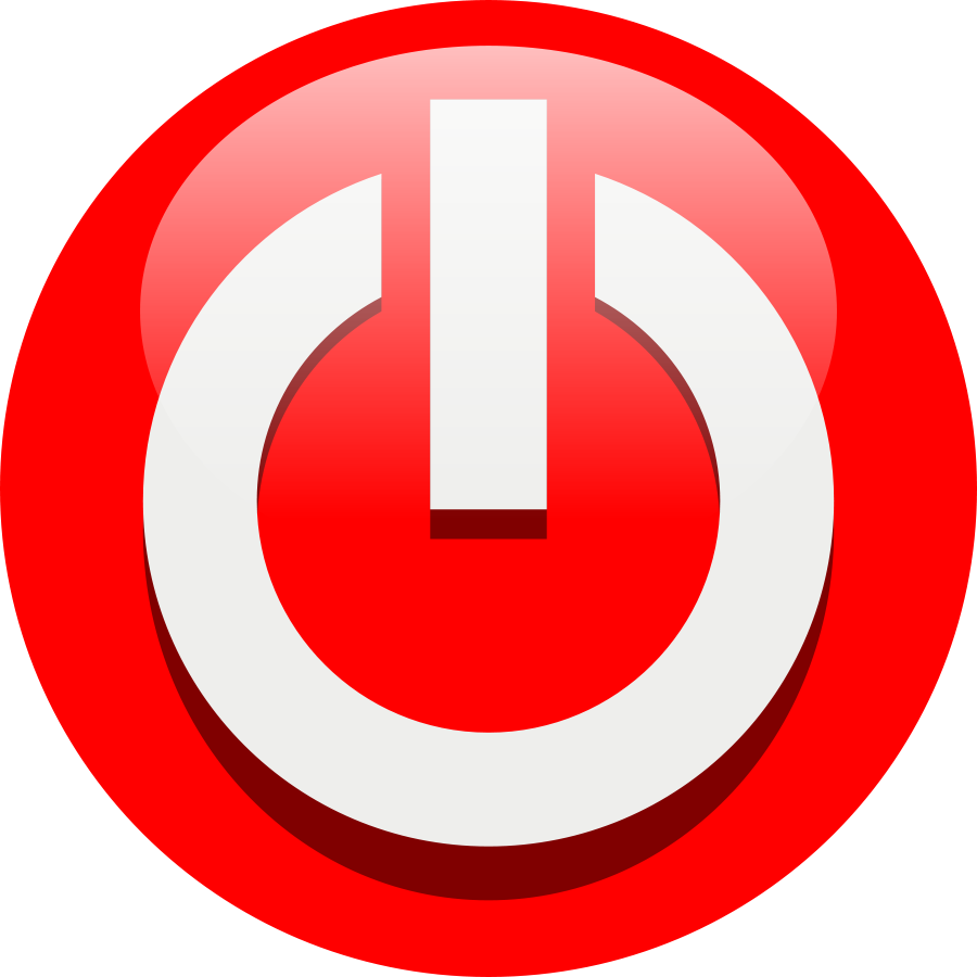 Shutdown Button Clipart Instagram - Icon Off (800x800), Png Download