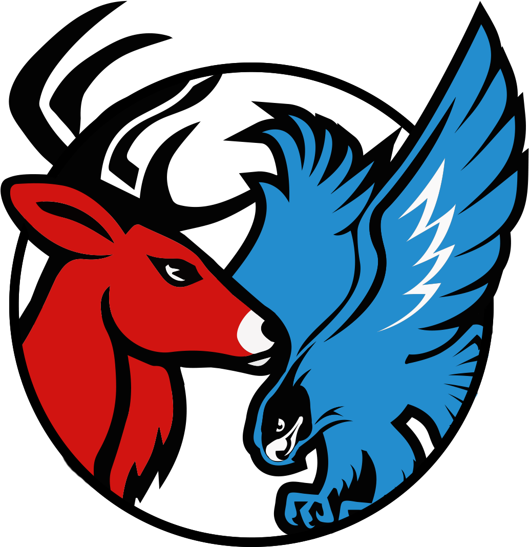 Judea School District Home Of The Deer Antlers And - Deer School (1080x1080), Png Download