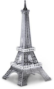 Metal Earth Online Store - Metal Earth Eiffel Tower (400x400), Png Download