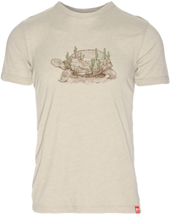 Desert Tortoise Organic 50/50 T-shirt - T-shirt (480x480), Png Download