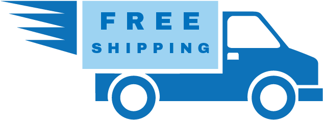 Viya Crafts Free Shipping - Free Shipping Image Blue (660x249), Png Download