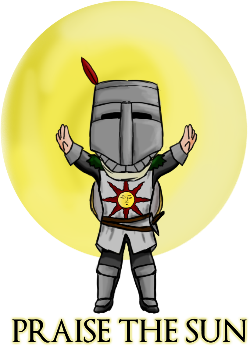 Logo - Dark Souls Solaire Png (1280x1280), Png Download