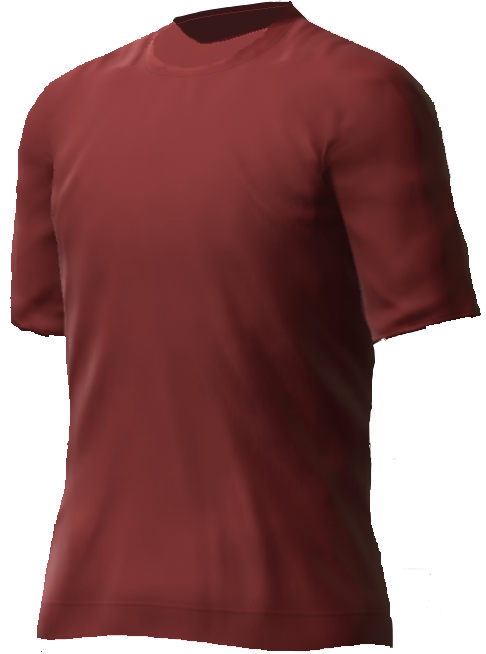 Maroon T-shirt Png - Active Shirt (486x654), Png Download