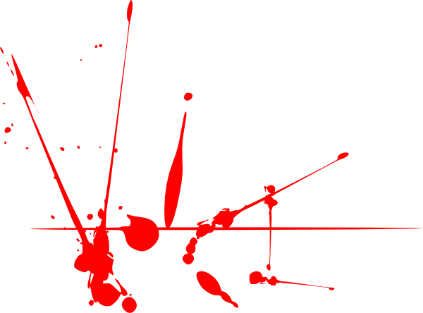 Voice Clip Art At Clipart Library - Paint Blood Splash Vector (600x444), Png Download