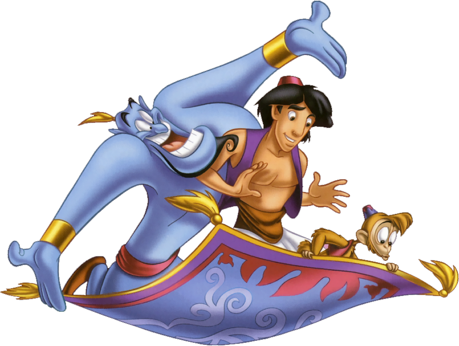Aladdin Png Image - Jasmine And Aladdin Png (902x680), Png Download