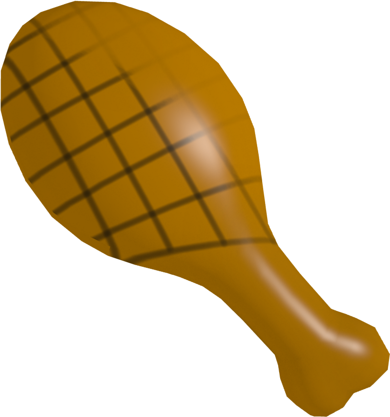 Bbq Drumstick - Toast (1024x1024), Png Download