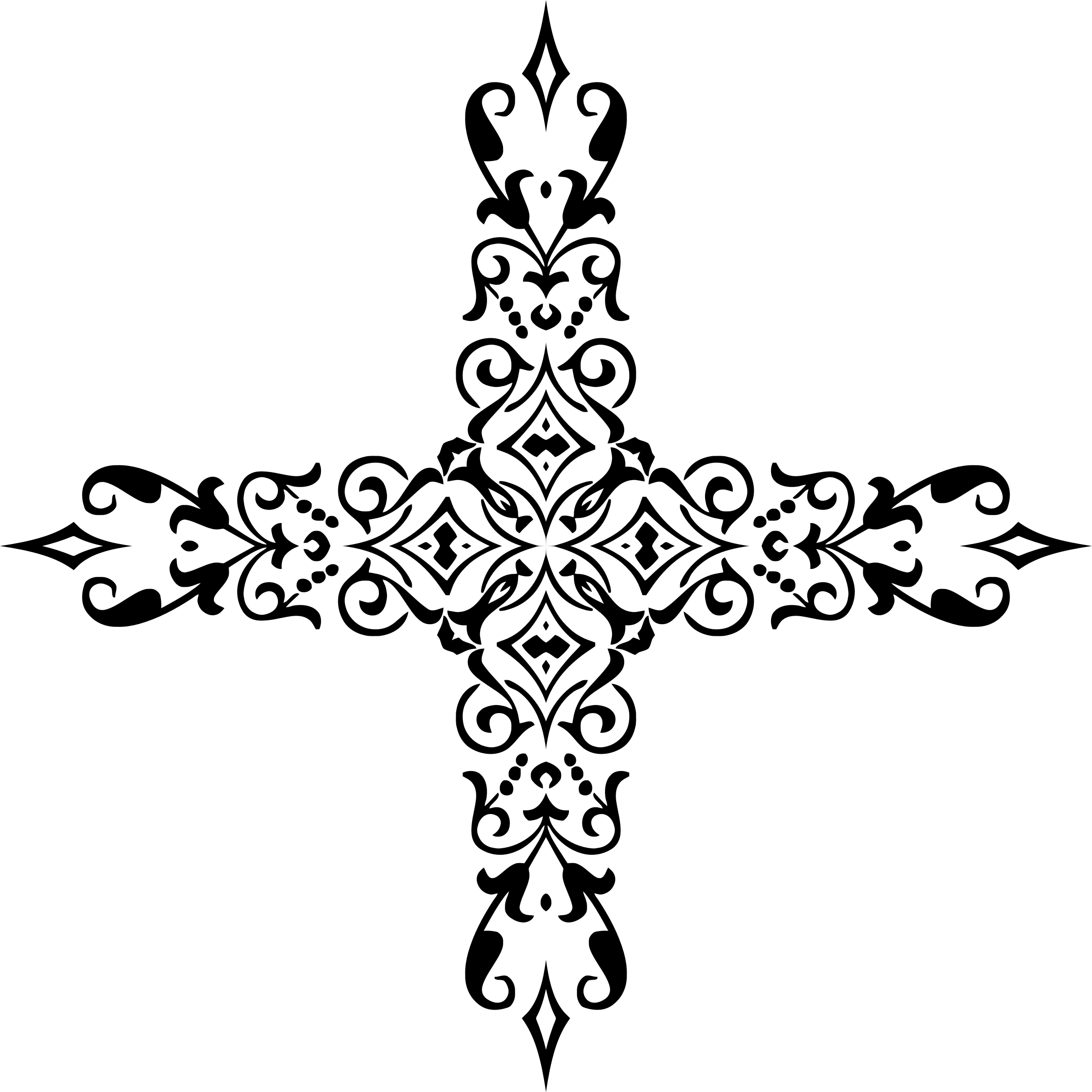 Divider Big Image Png - Cross Divider (2334x2334), Png Download