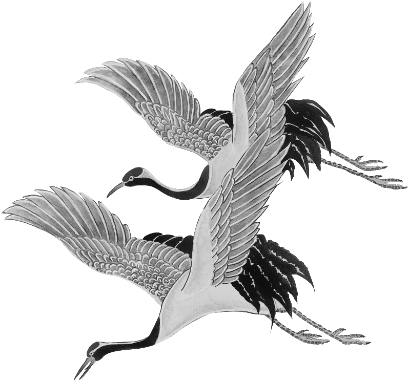 Chinese Crane Png (1024x874), Png Download