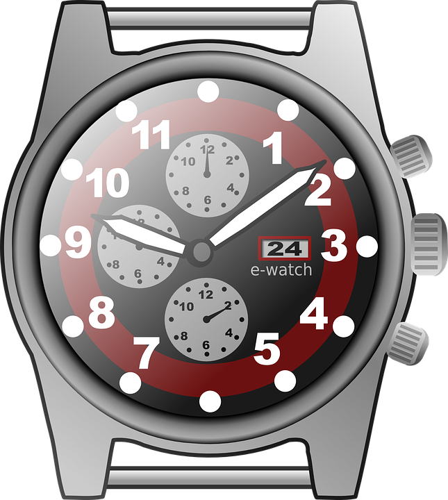 Watch, Chronograph, Chronometer, Clock, Time, Stopwatch - Watches In Png Format (574x640), Png Download